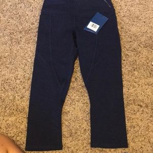 Navy Capri leggings